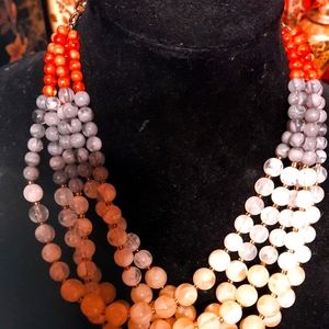 Nice three tone necklace.
